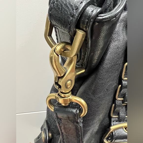 Kooba Large Black Leather Hobo Bag - Picture 9 of 15